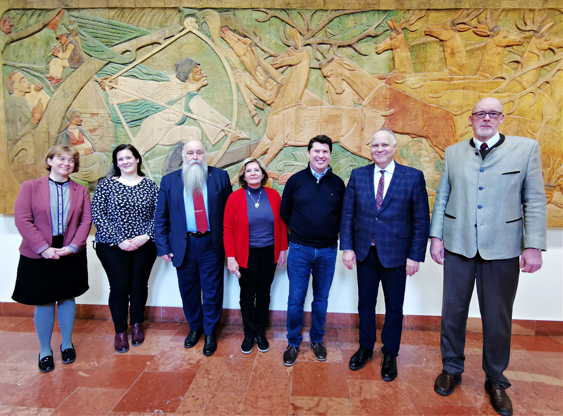 Irish Embassy Delegation and the Library of the HU Academy of Sciences visited University of Sopron