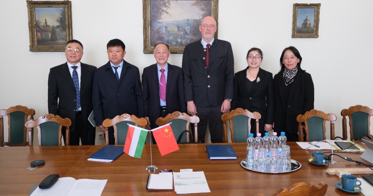 Scientific Cooperation Between The University Of Sopron And The Shangdong Forestry Science Academy