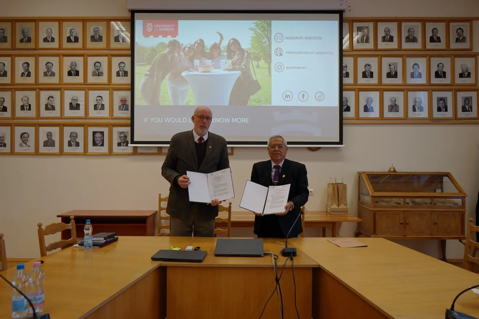 University of Sopron and National University of Ucayali Sign MoU