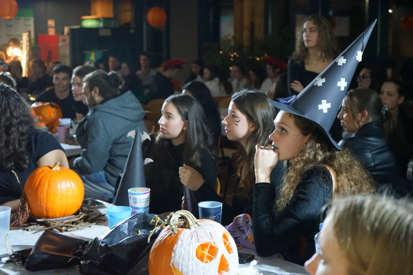 Pumpkin Carving Night at the University of Sopron